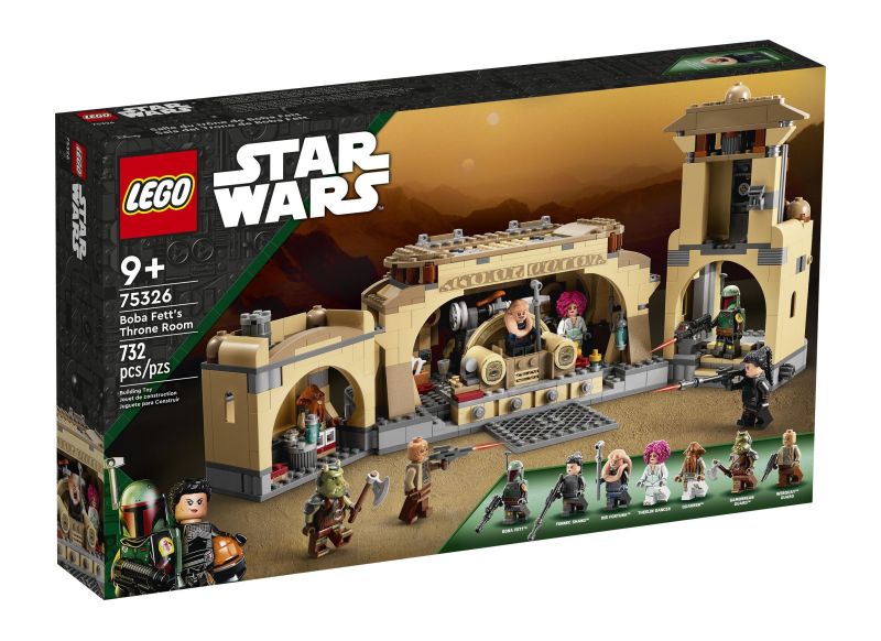 LEGO Star Wars Boba Fett's Throme Room set