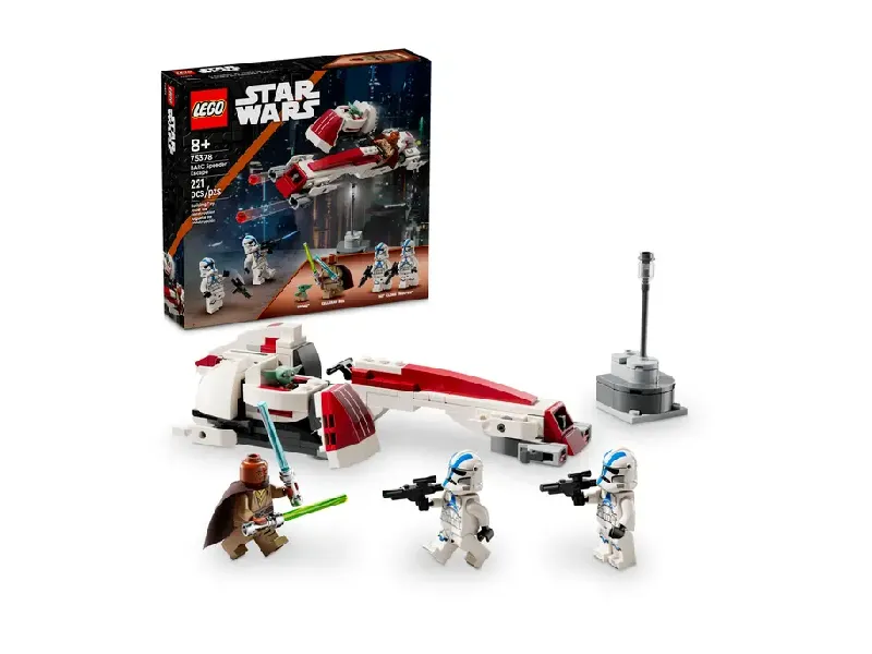 LEGO Star Wars BARC Speeder Escape box and set