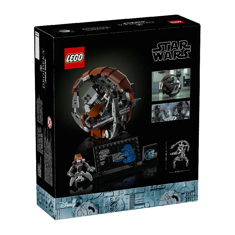 LEGO Star Wars Droideka back of box