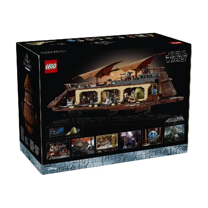 LEGO Star Wars UCS Jabba's Sail Barge back of box