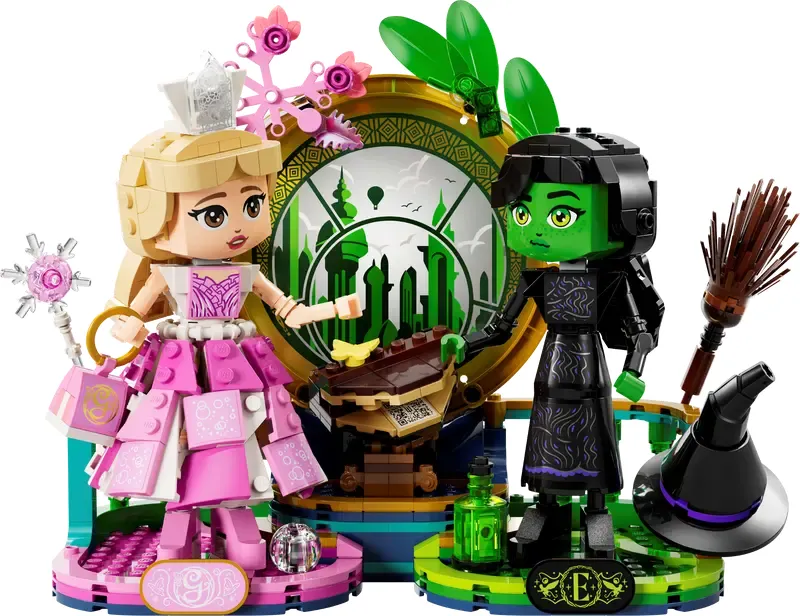 LEGO Wicked 75682 Elphaba & Glinda Figures