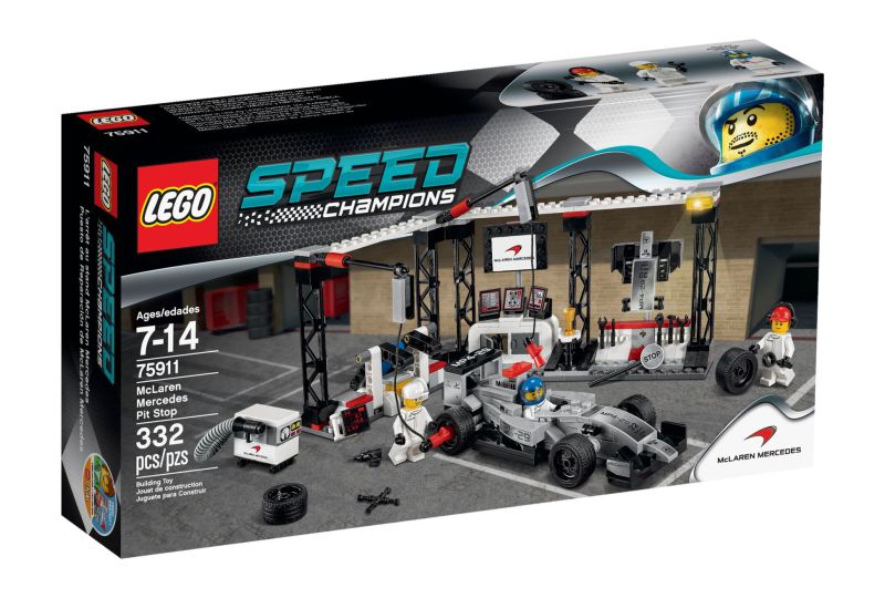 LEGO Speed Champions McLaren Mercedes Pit Stop (75911) set