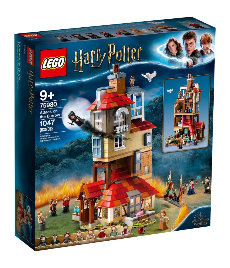 LEGO Harry Potter Attack on the Burrow set
