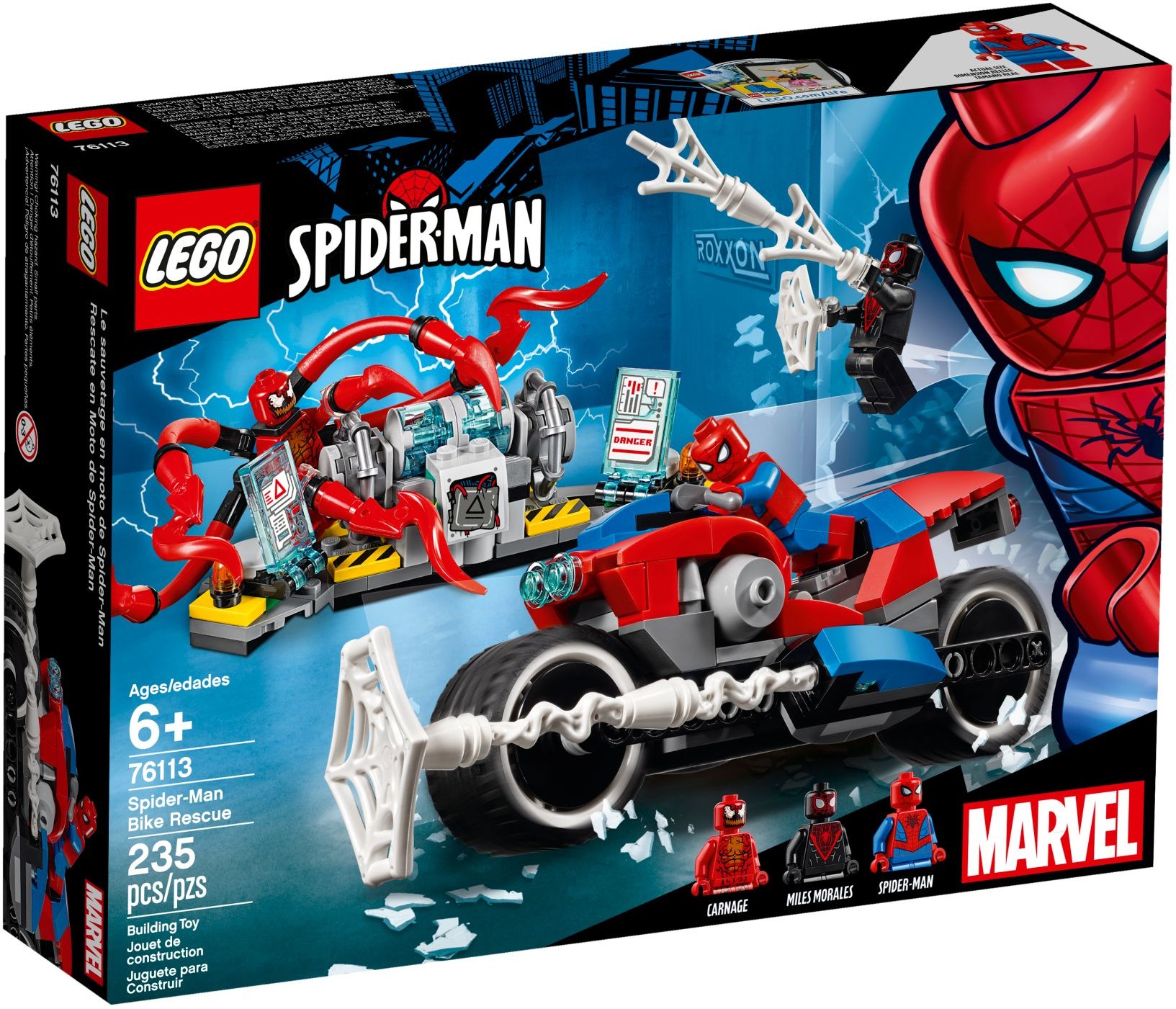 LEGO (76113) Spider-Man Bike Rescue set