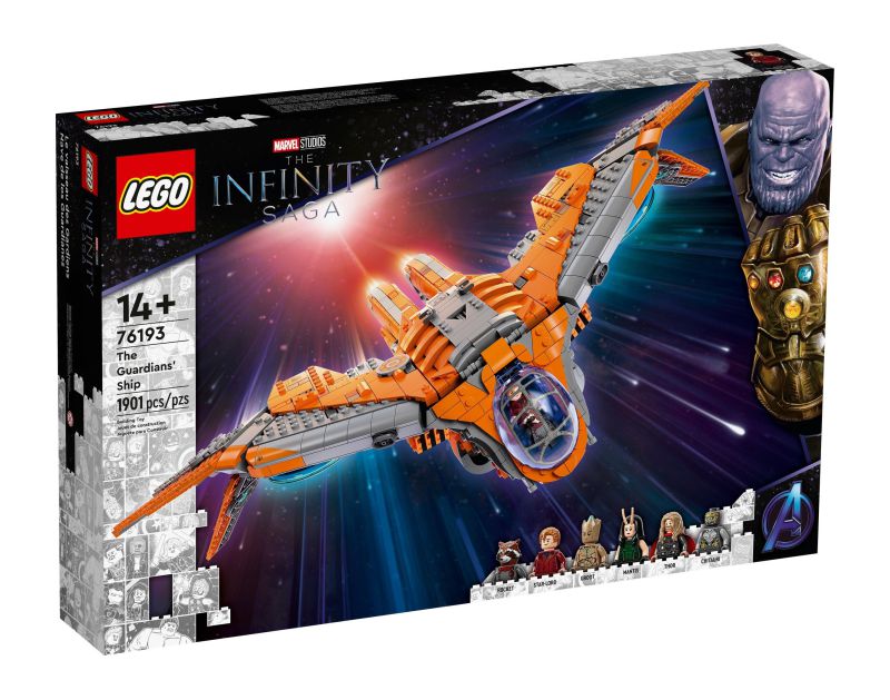 LEGO Marvel The Guardians Ship set
