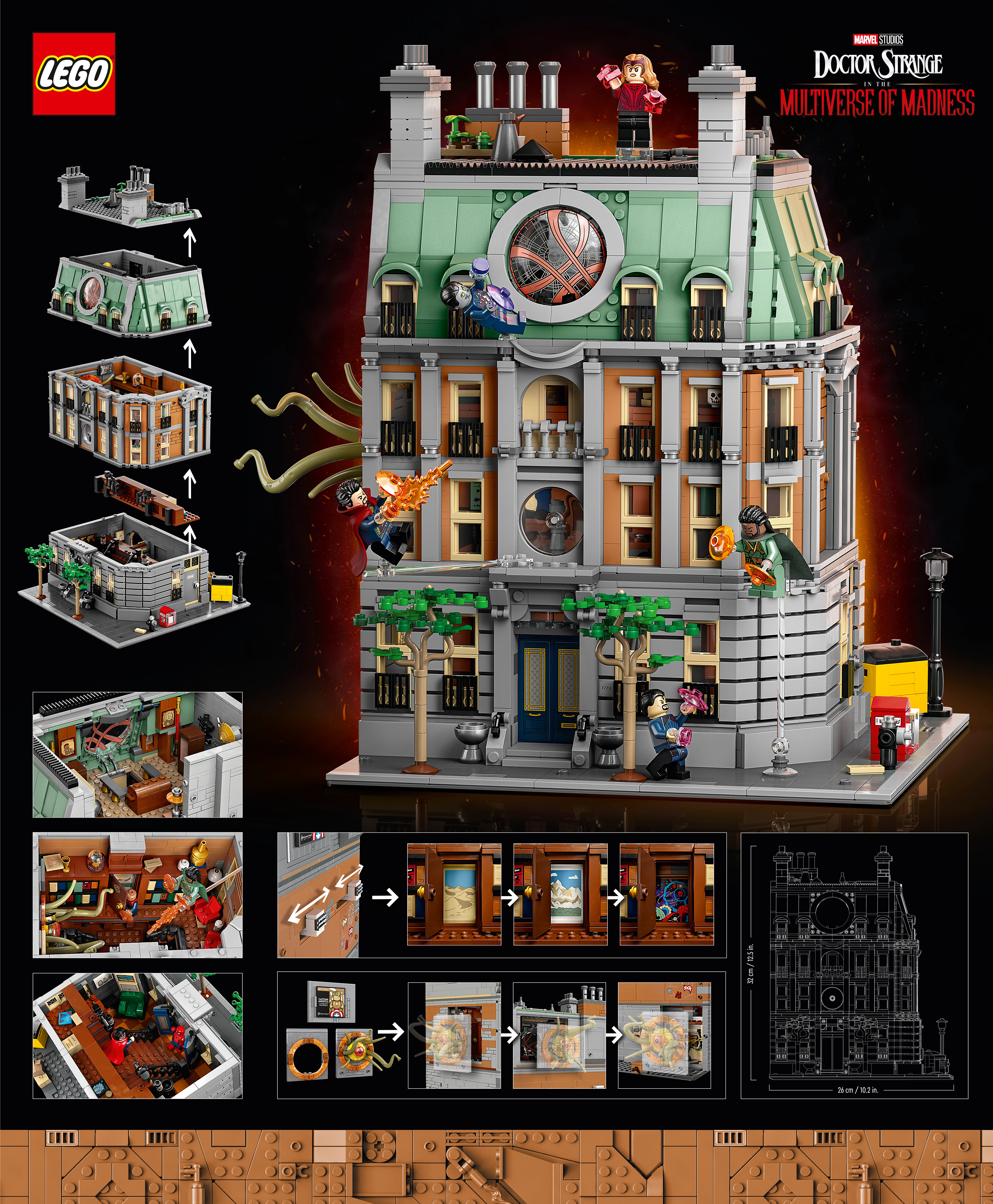 LEGO Marvel Doctor Strange Sanctum Sanctorum set