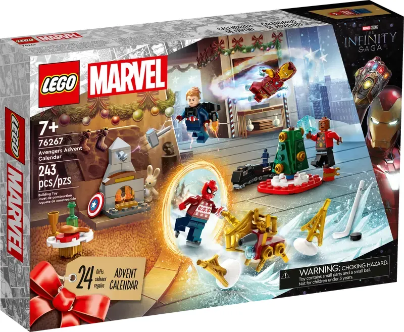 LEGO Marvel 2023 Avengers Advent Calendar set