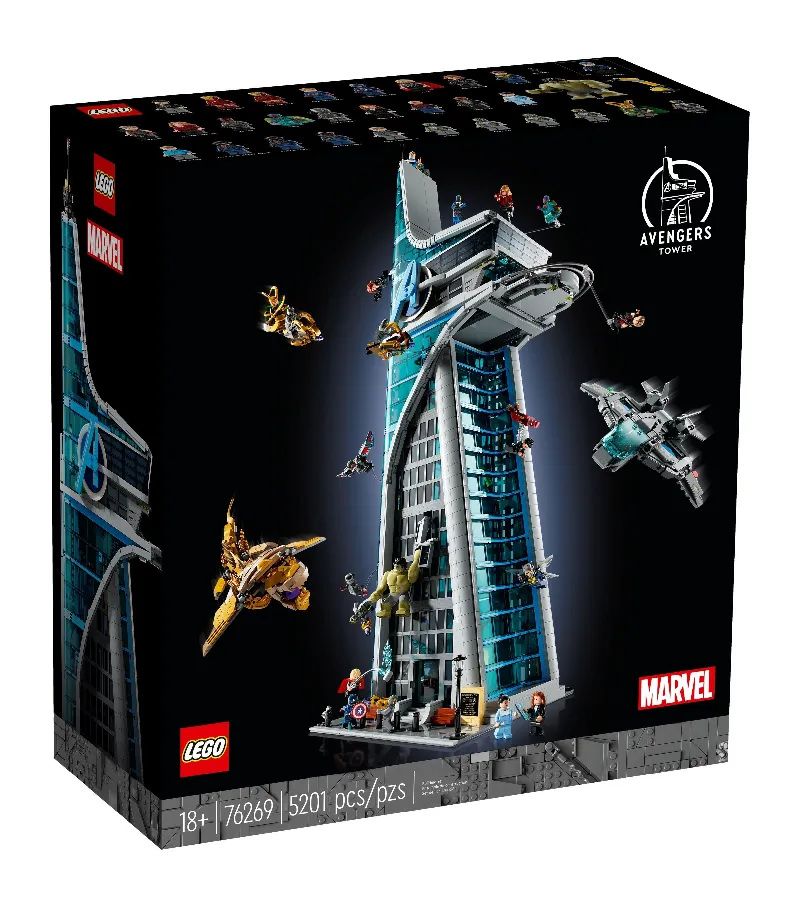 LEGO Avengers Tower set