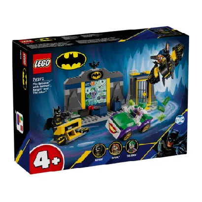 LEGO The Batcave with Batman, Batgirl and The Joker set and box