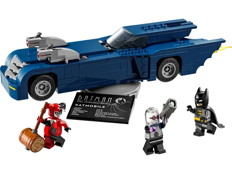 LEGO Batman with the Batmobile vs. Harley Quinn and Mr. Freeze set