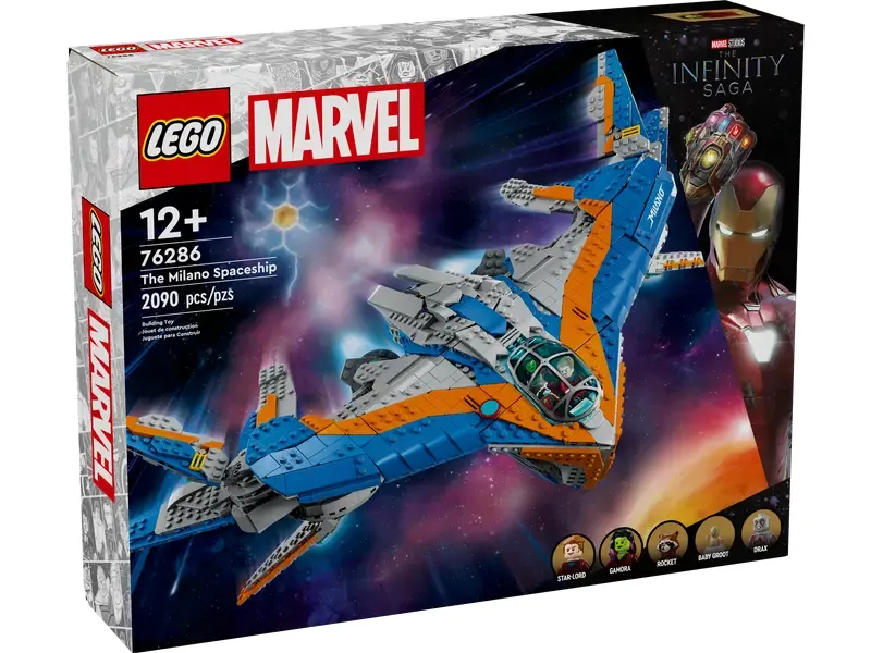 LEGO Marvel 76286 Guardians of the Galaxy: The Milano front of box