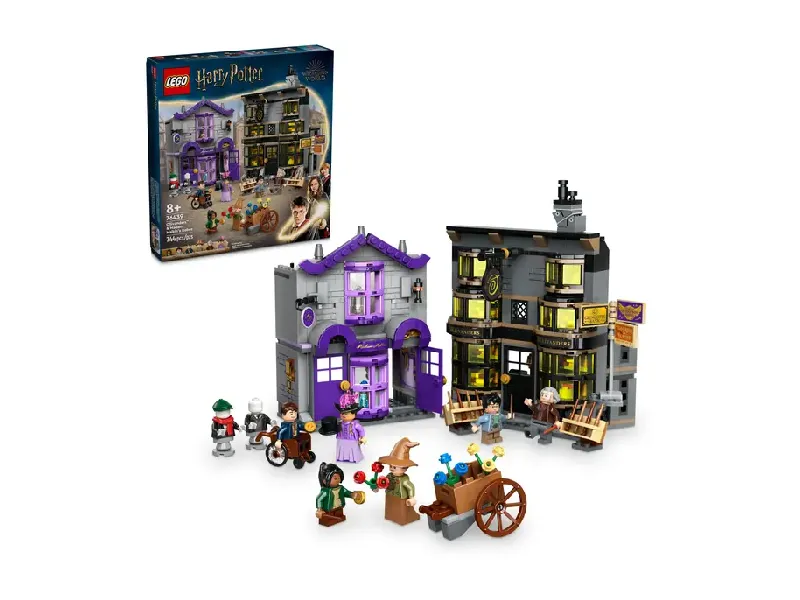 LEGO Ollivanders™ & Madam Malkin's Robes (76439) set and box