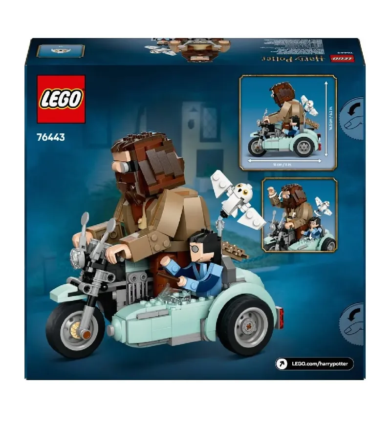 LEGO Harry Potter Hagrid And Harry's Motorcycle Ride set