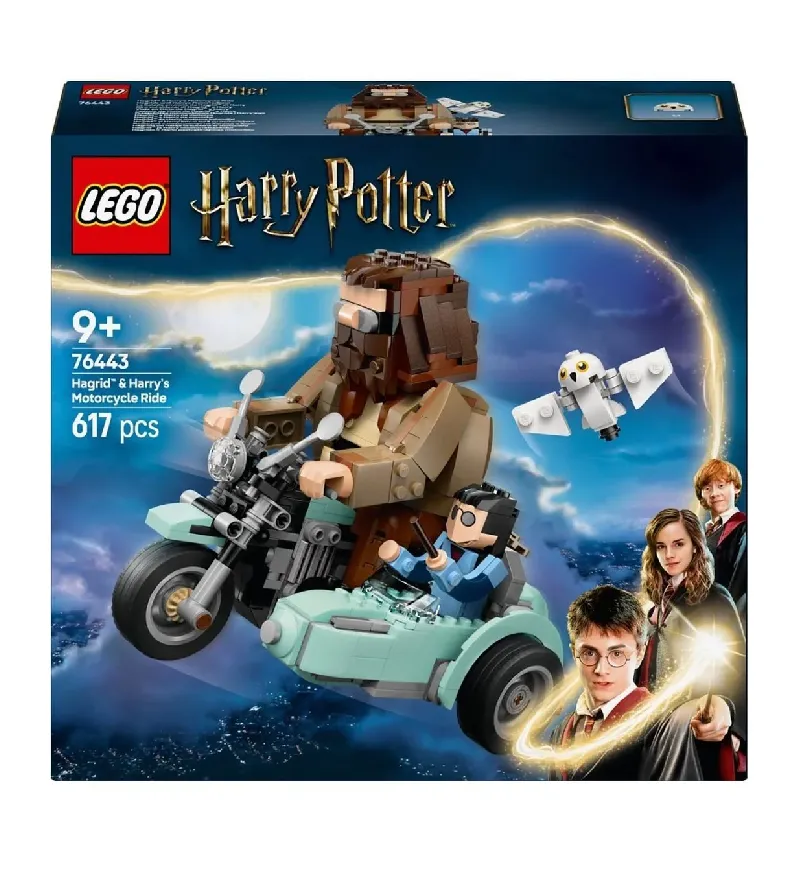 LEGO Harry Potter Hagrid And Harry's Motorcycle Ride set