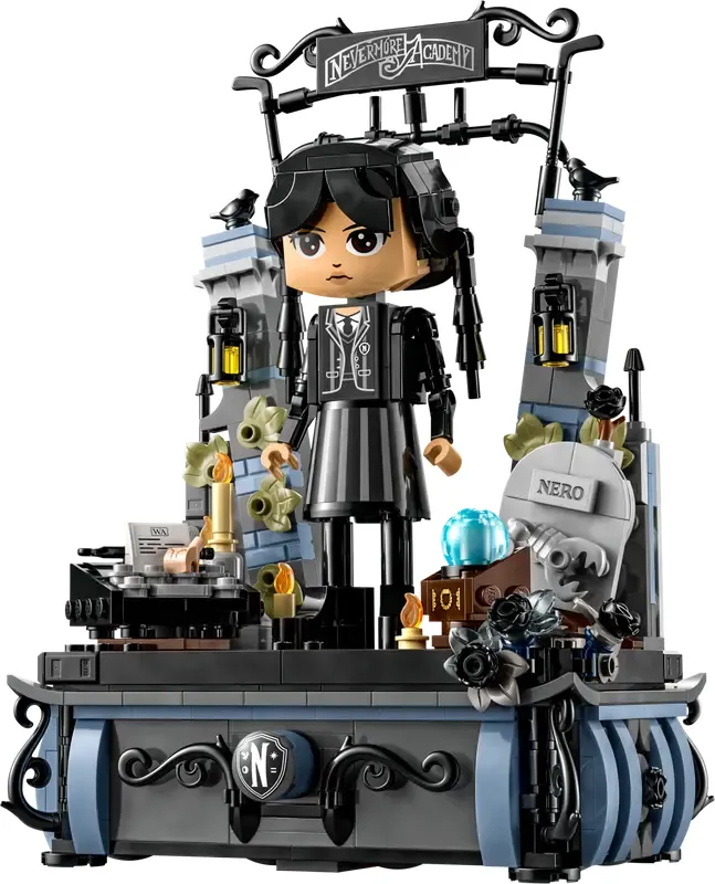 LEGO Wednesday Addams Figure Room set