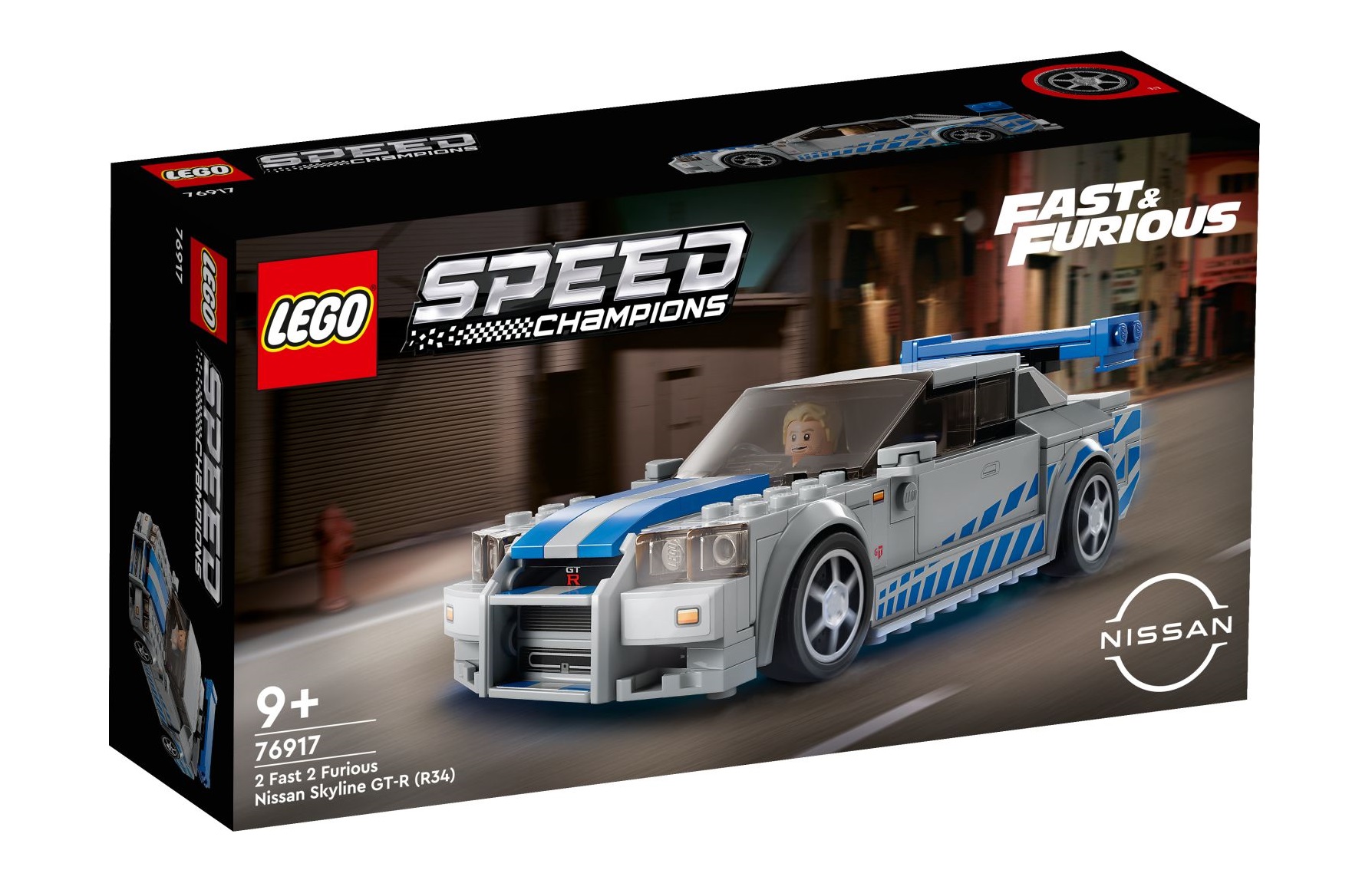 LEGO 2 Fast 2 Furious Nissan Skyline GT-R R34 set