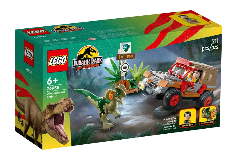 LEGO Dilophosaurus Ambush set