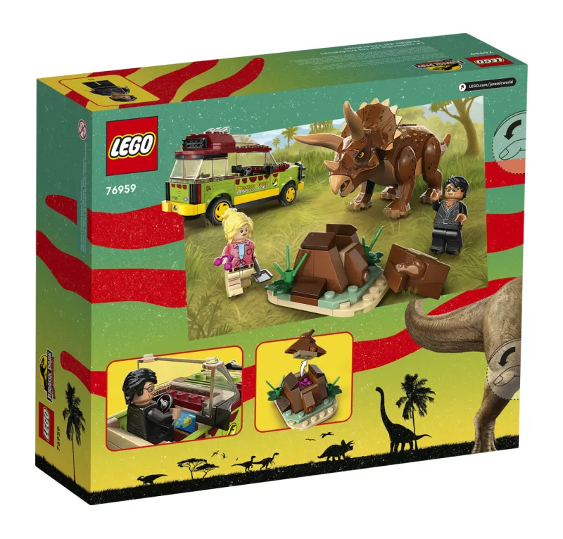 LEGO Triceratops Research set
