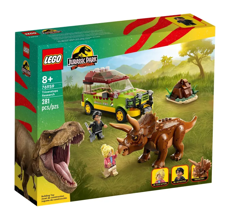 LEGO Triceratops Research set