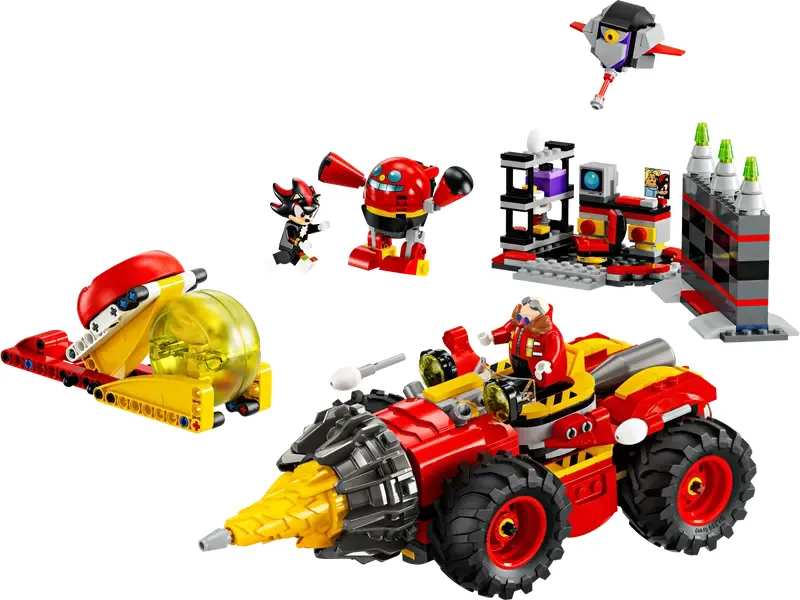 LEGO Sonic the Hedgehog Super Sonic vs. Egg Drillster set