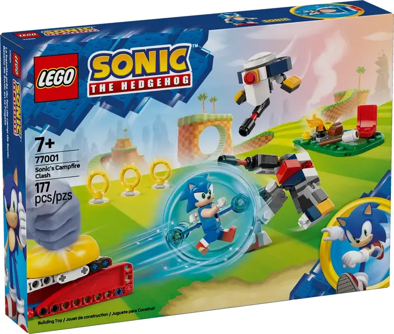 LEGO Sonic the Hedgehog Sonic's Campfire Clash front of box