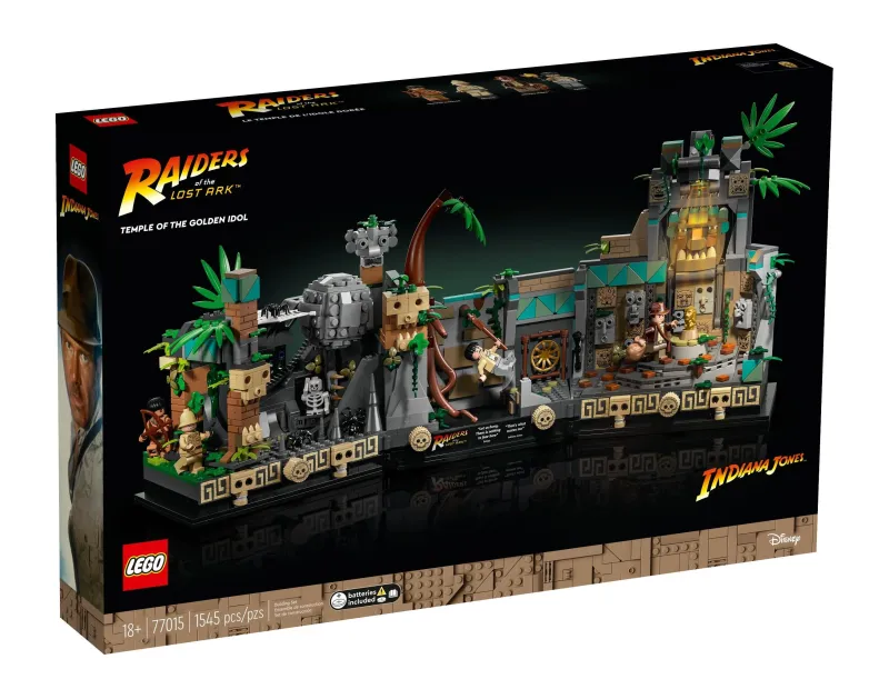 LEGO Temple of the Golden Idol set