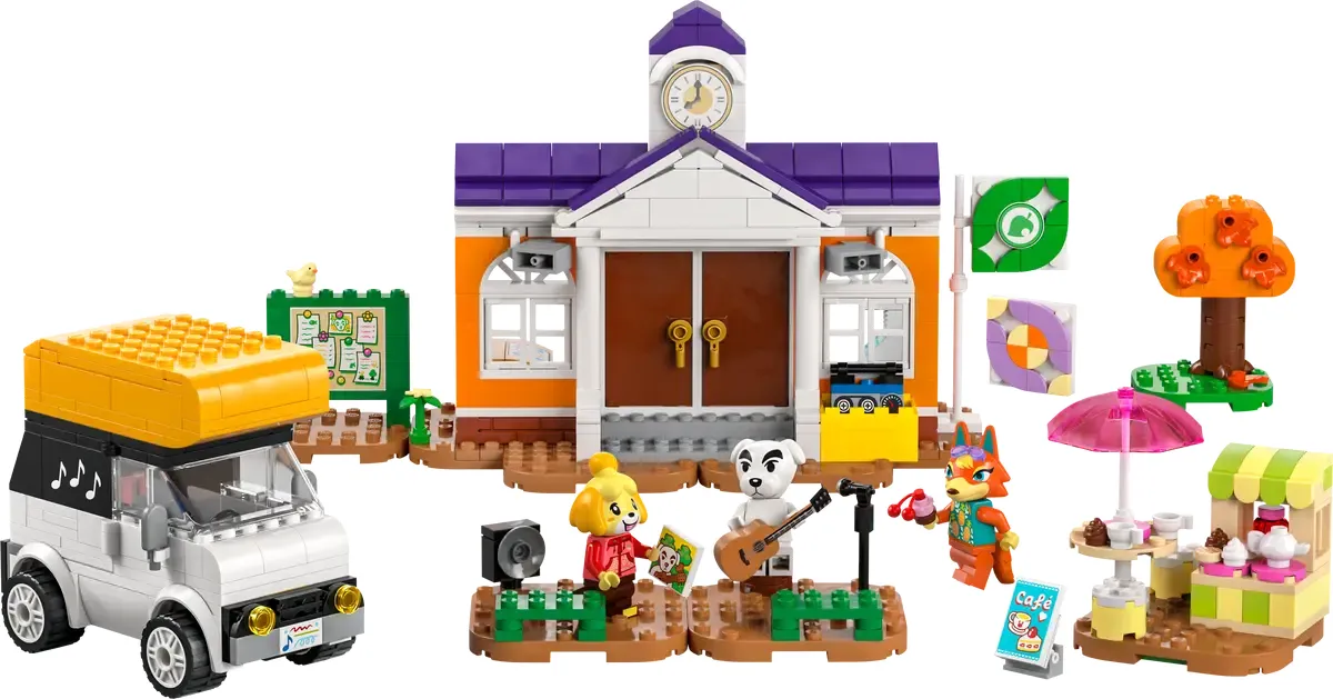 LEGO Animal Crossing K.K.'s Concert at the Plaza set