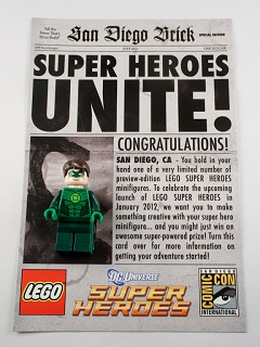 LEGO Green Lantern San Diego Comic Con minifigure