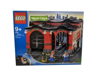LEGO Train Engine Shed set