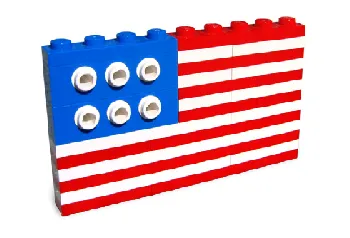 LEGO American Flag set