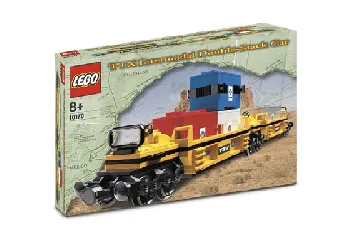 LEGO TTX Intermodal Double-Stack Car set