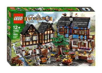 LEGO Medieval Market Village set