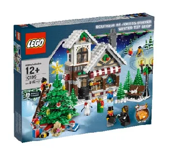 LEGO Winter Toy Shop set