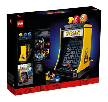 Back of LEGO PAC-MAN Arcade set box