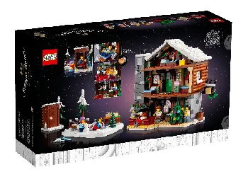 Back of LEGO Alpine Lodge set box