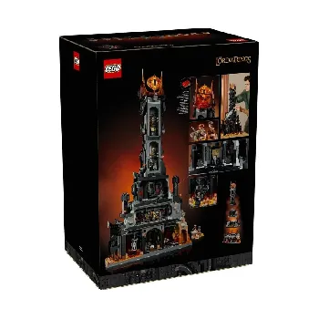 Back of LEGO The Lord of the Rings: Barad-dûr set box