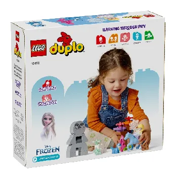 Back of LEGO Elsa & Bruni in the Enchanted Forest set box