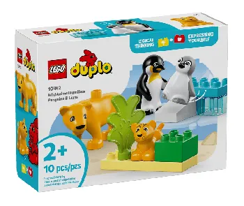 LEGO Wild Animal Families Penguins Lions set