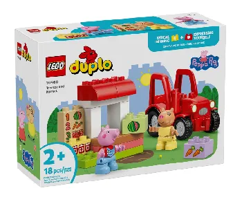 LEGO Tractor and Market set 10468-1 box
