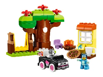 LEGO Pizza Girls with Muffin and Bluey set