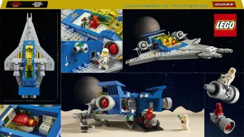 Back of LEGO Galaxy Explorer set box