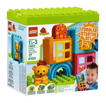 LEGO Toddler Build and Play Cubes set