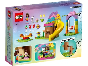 Back of LEGO Kitty Fairy's Garden Party set box