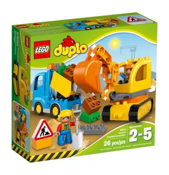 LEGO Truck & Tracked Excavator set