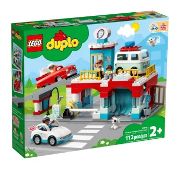 LEGO Parking Garage and Car Wash set