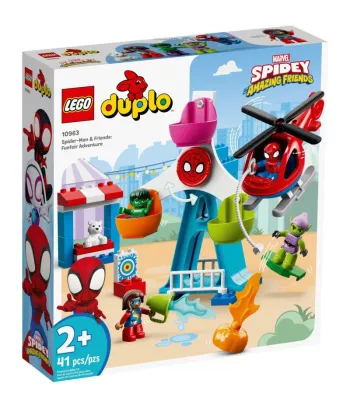 LEGO Spider-Man & Friends: Funfair Adventure set box