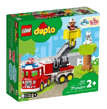 LEGO Fire Truck set box