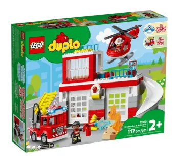 LEGO Fire Station & Helicopter set