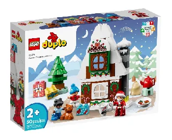 LEGO Santa's Gingerbread House set box