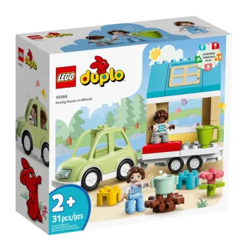 LEGO Family House on Wheels set box